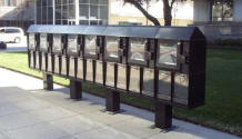 Newspaper rack